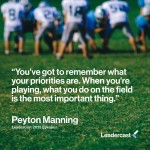 Payton Manning is Joining the List the Speakers for Leadercast Kamloops